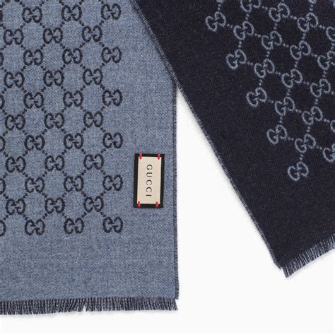 echarpe gucci homme bleu|Gucci Livermore Outlet.